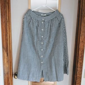 Madewell midi skirt NWT!